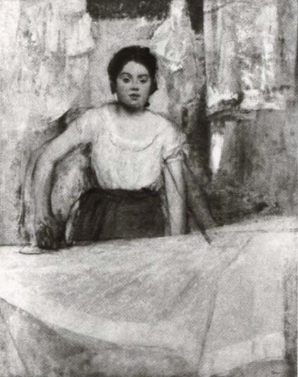 Edgar Degas Woman ironing